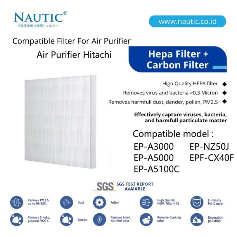 Promo HITACHI FILTER EPA 3000 EPA5000 / EPA3000 / EPA5000 HEPA