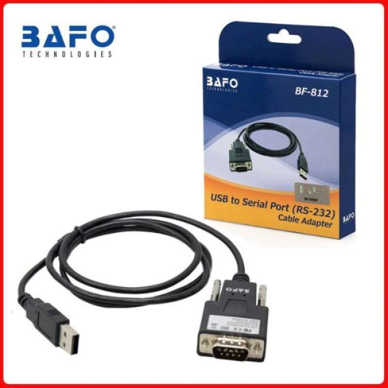 Promo Bafo Bf812 Usb To Serial Port Rs232 Kabel Adapter Diskon 23 di