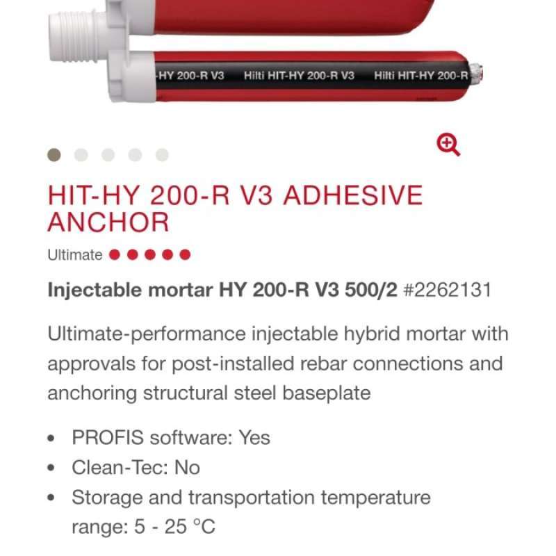 Scellement chimique hilti d'occasion - Bricolage - - page 9