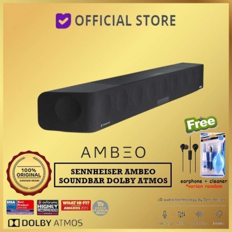 Jual Sennheiser Ambeo Soundbar Dolby Atmos Sound Speaker Sennheiser di