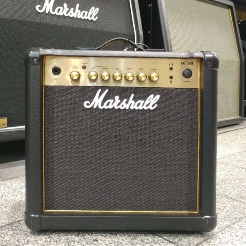 Promo MARSHALL MG15GR ELECTRIC GUITAR AMPLIFIER (409000731) Diskon 23
