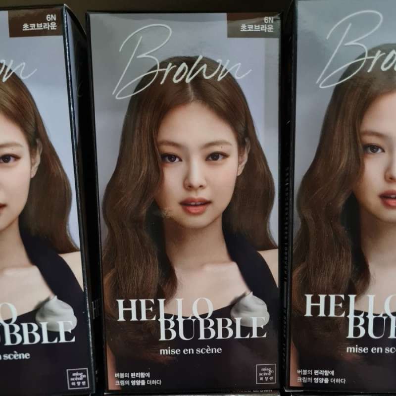 Jual Mise En Scene Hello Bubble Hair Color Choco Brown Di Seller The