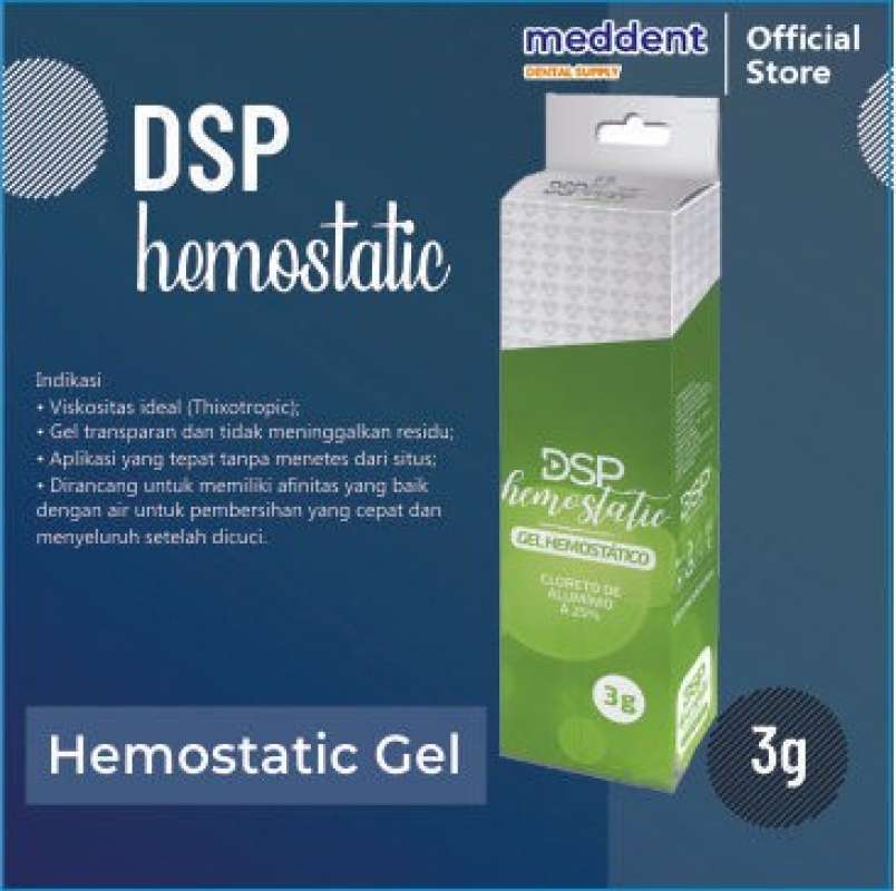 Jual DENTAL DSP Hemostatic Gel 25 / Hemostatic Agent 3g di Seller