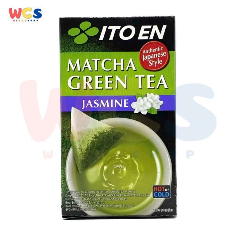 Jual Ito En Matcha Green Tea Jasmine Hot & Cold 20 x 1.5g di Seller