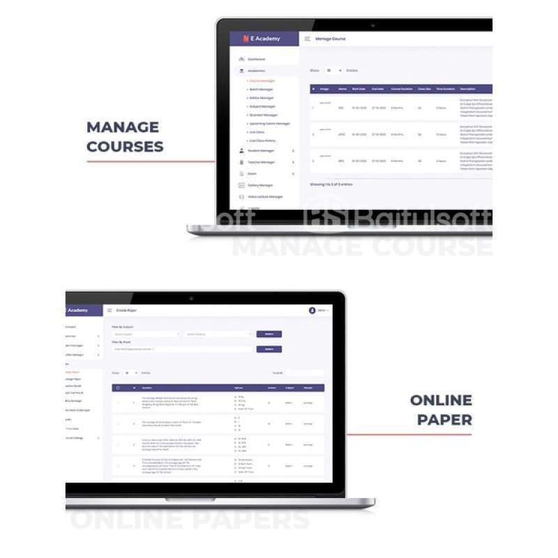 Jual SOURCE CODE E- ACADEMY - ONLINE LEARNING MANAGEMENT SYSTEM BY ...