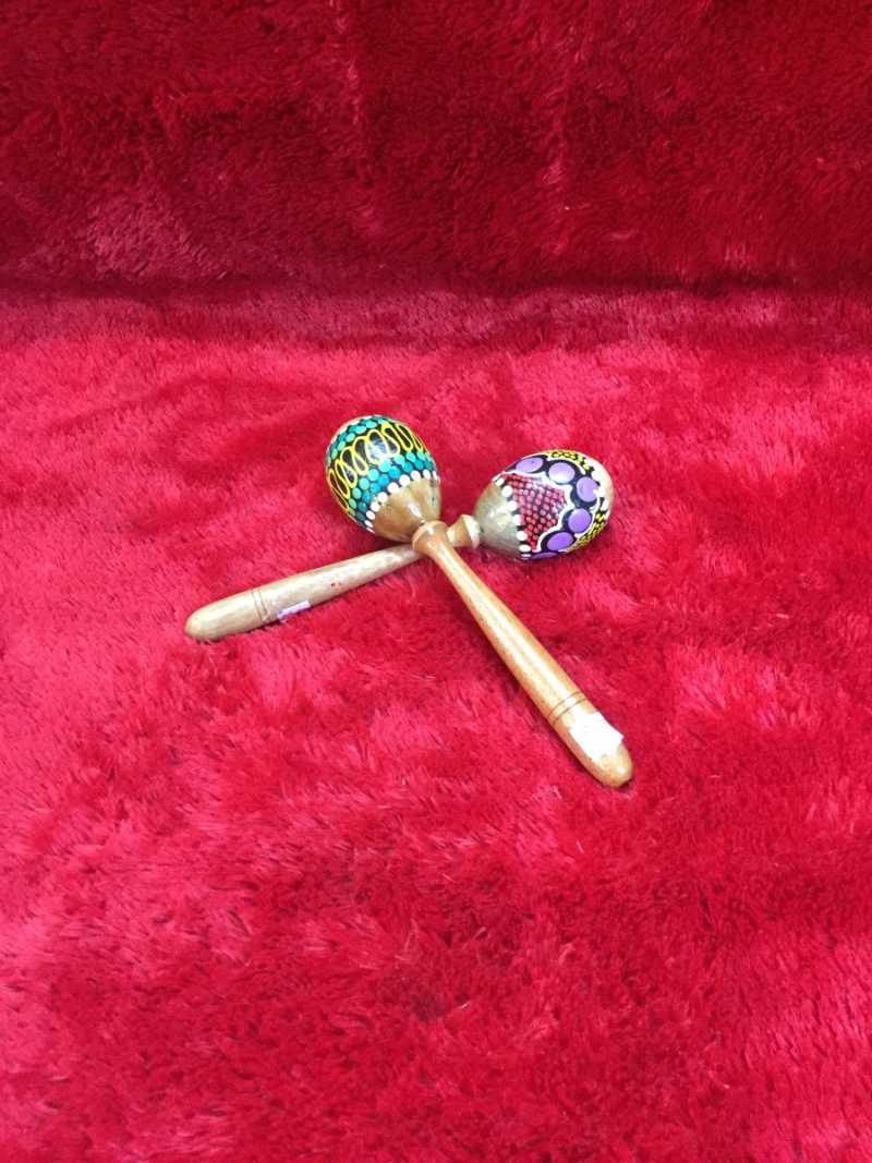 Promo Marakas mainan anak alat musik tradisional maracas Diskon 29 di