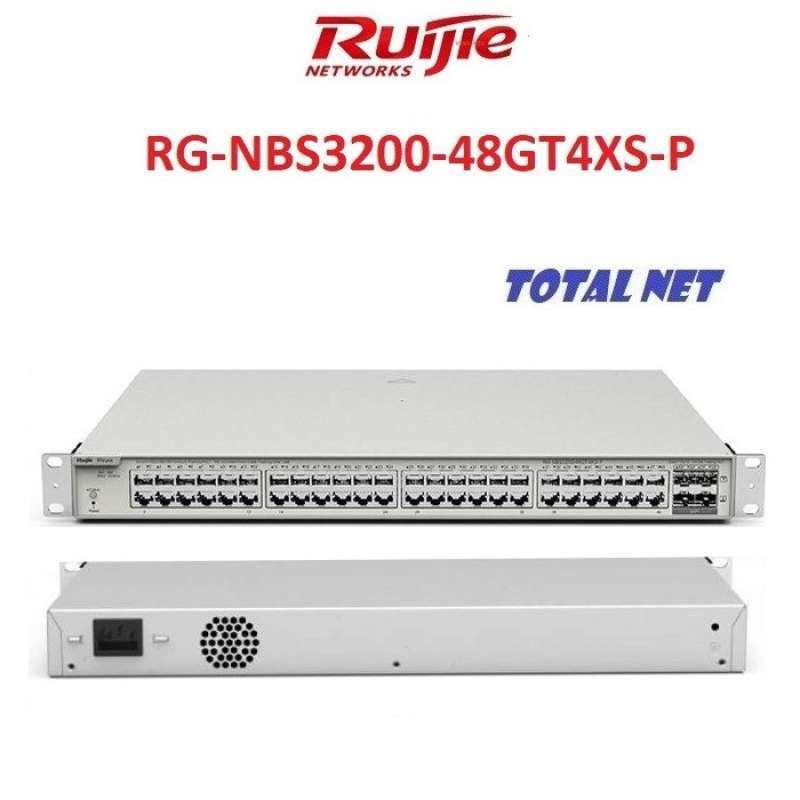 Jual Ruijie Rg-nbs3200-48gt4xs-p L2 10g Uplink Cloud Managed Switch ...