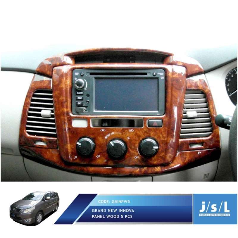 Panel Mobil Innova 2018 Promo JSL Panel Wood Grand New Kijang Innova Panel Kayu Dashboard ...