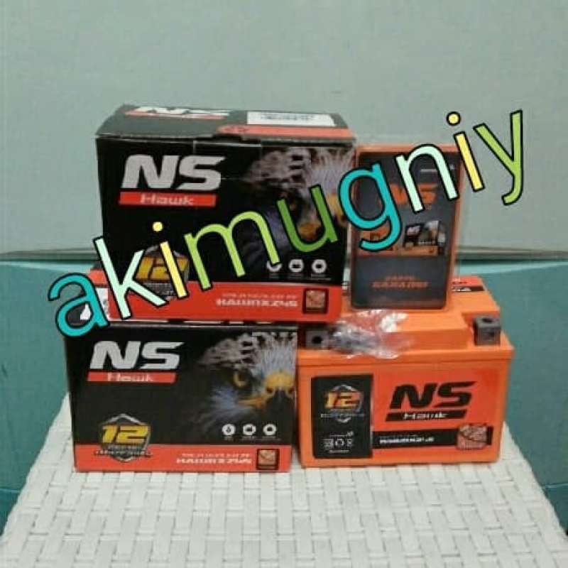 Promo aki motor matic ns hawk garansi 12 bln gtz5s ytz5s mtz5s gtz4v