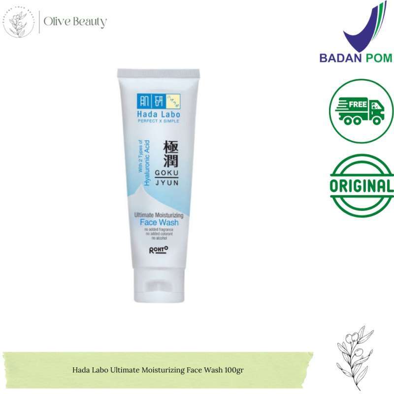 Jual Hada Labo Ultimate Moisturizing Face Wash 100gr di Seller Olive