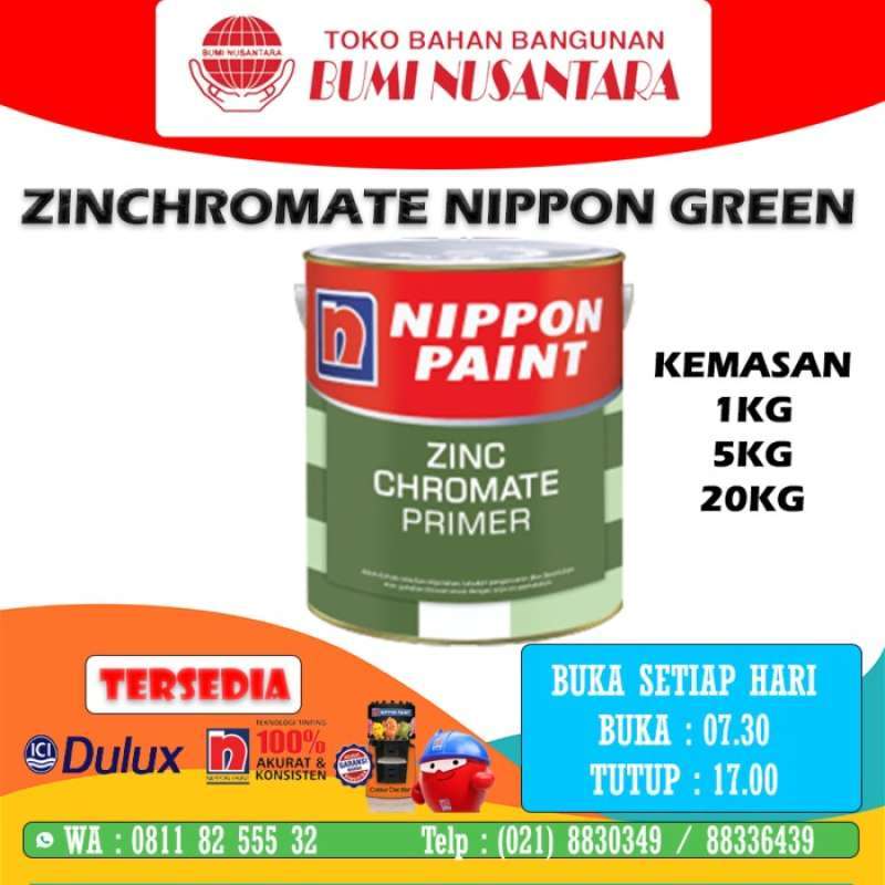 Jual Zinc Chromate Nippon Original Murah Harga Diskon Agustus 2024