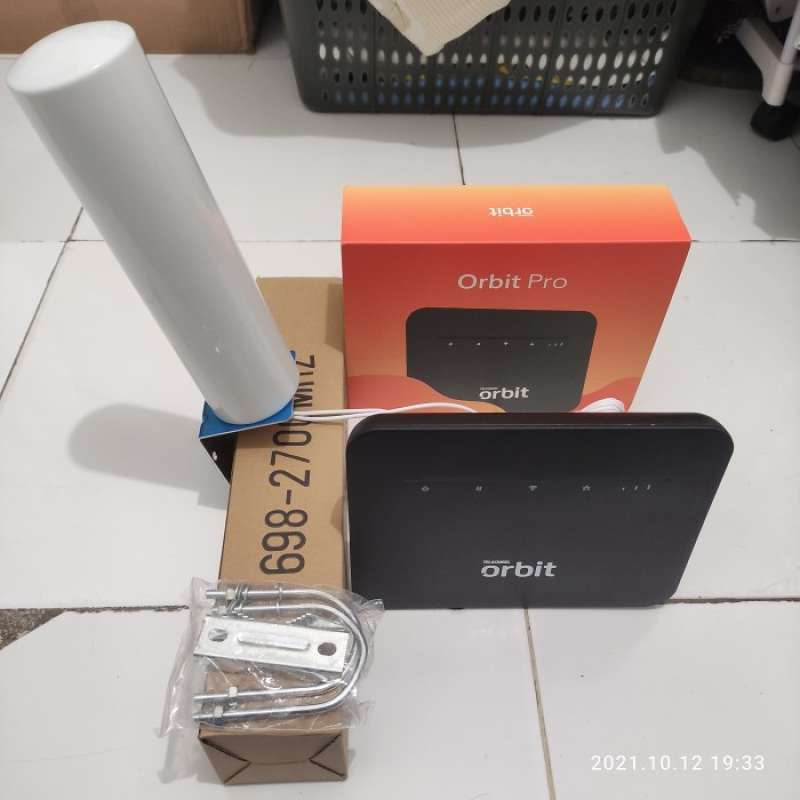 Promo 4g Lte Mimo External Antena Omni 28dbi For Modem Routers-dual Sma ...