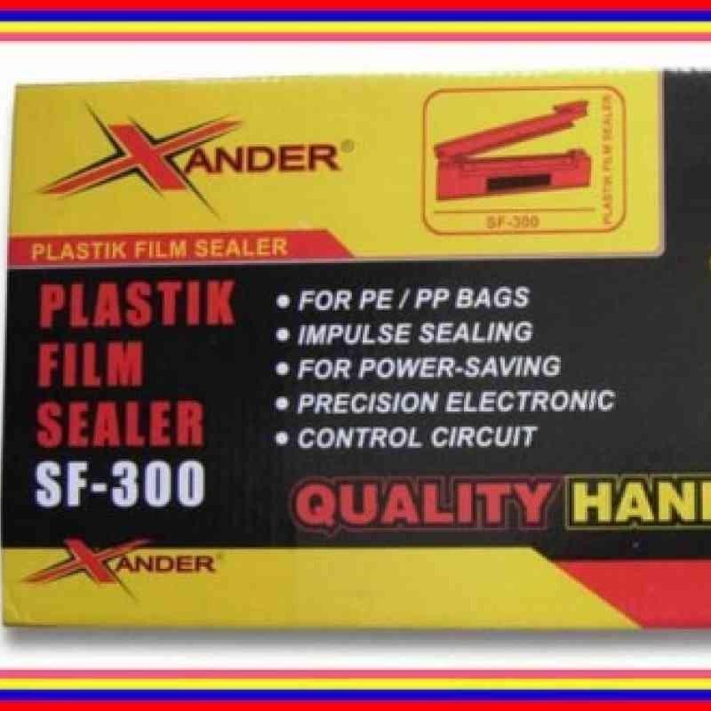 Promo Impulse Sealer Xander 30cm body besi SF300 / Mesin Pengemas