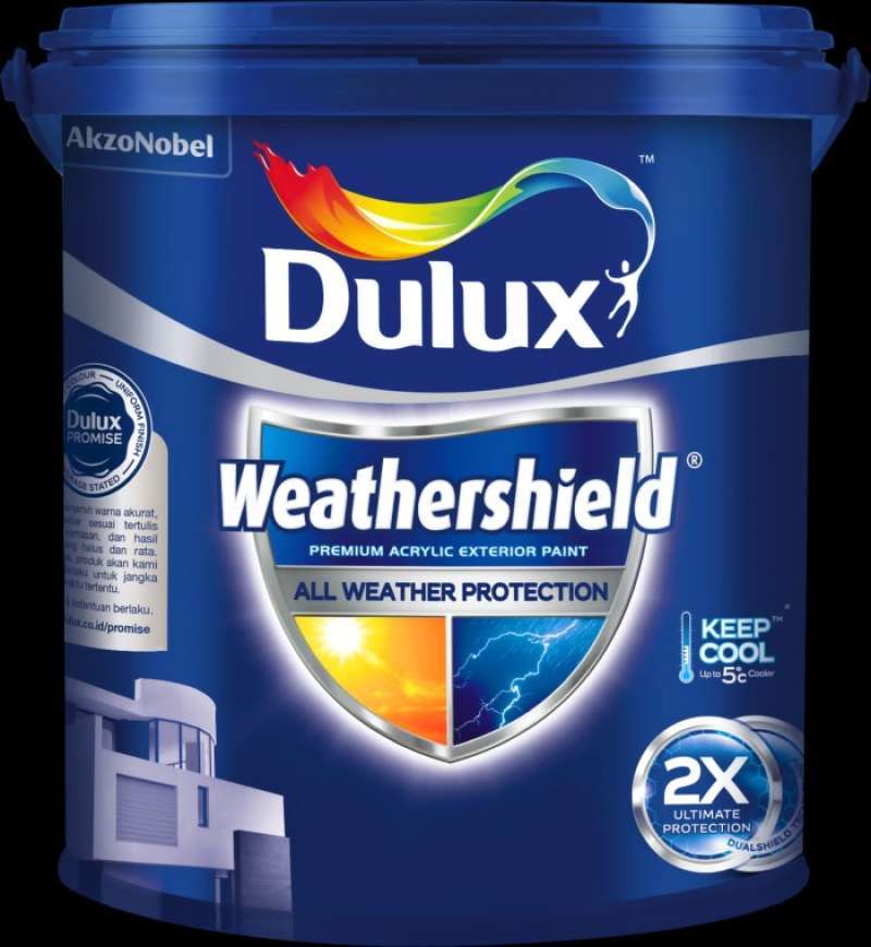 Jual Dulux Weathershield 36rr 14/002 Plush Pewter (2.5 Liter) Di Seller ...