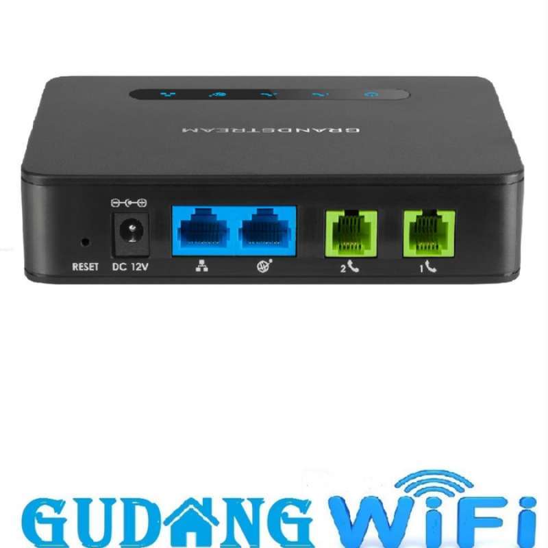 Promo GrandStream HT812 Analog Telephone Adapter 2 FXS, 2 GigE, NAT ...