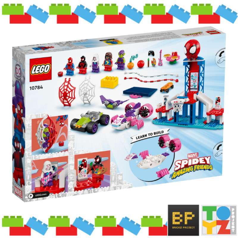 Jual LEGO 10784 DUPLO Spider-Man Webquarters Hangout di Seller Toyz ...
