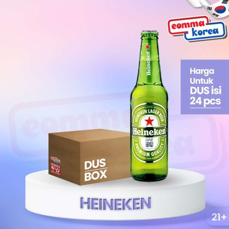 Jual Heineken 330ml [ dus isi 24 botol ] di Seller Eomma Korea Shop Official Store Pegadungan