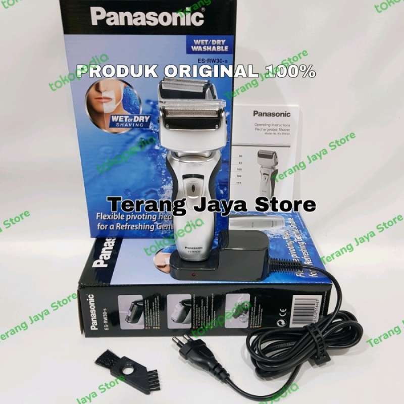Promo Shaver Panasonic ES-RW30 Alat Cukur Panasonic ES-RW30-S Wet/Dry ...