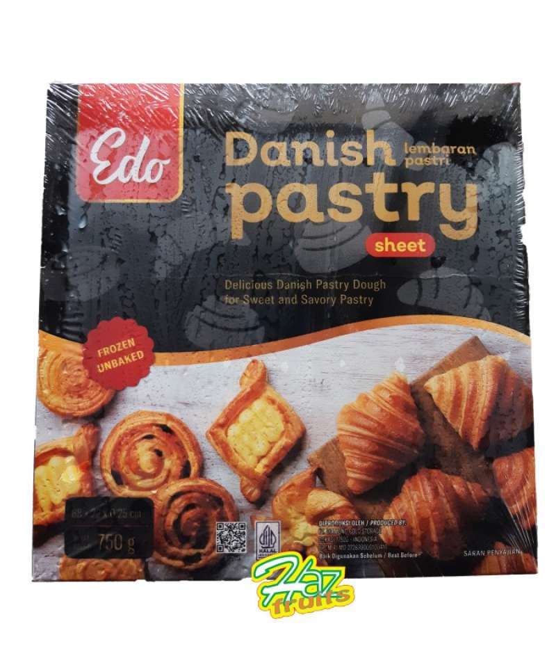 Edo Pastry Jual Edo Danish Pastry Sheet | Lembaran Pastry 750g Di Seller Haz ...