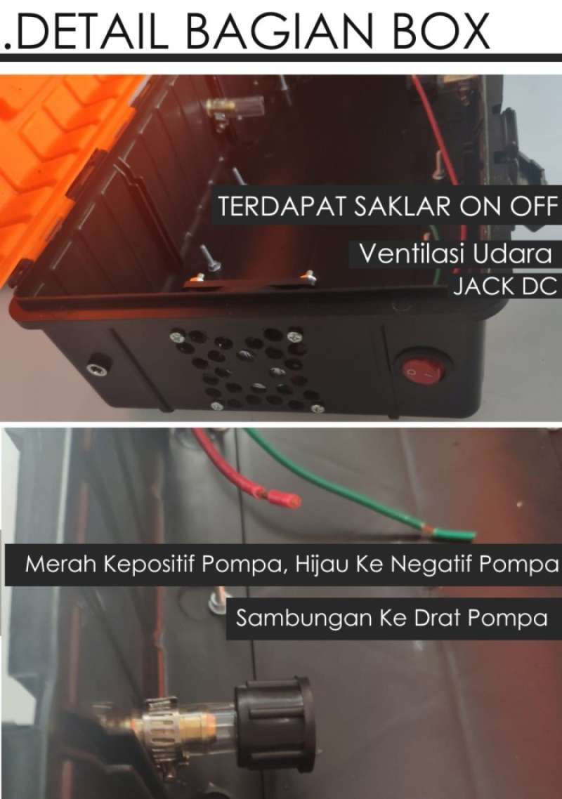 Ps Box Rakitan Promo Paket Box Rakitan Tanpa Pompa - Khusus Pompa Dc 12v Dual Pump ...