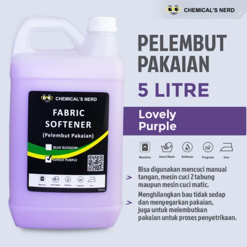 Promo Pelembut Pakaian 5liter,pewangi Pakaian 5 Liter, Fabric Softener