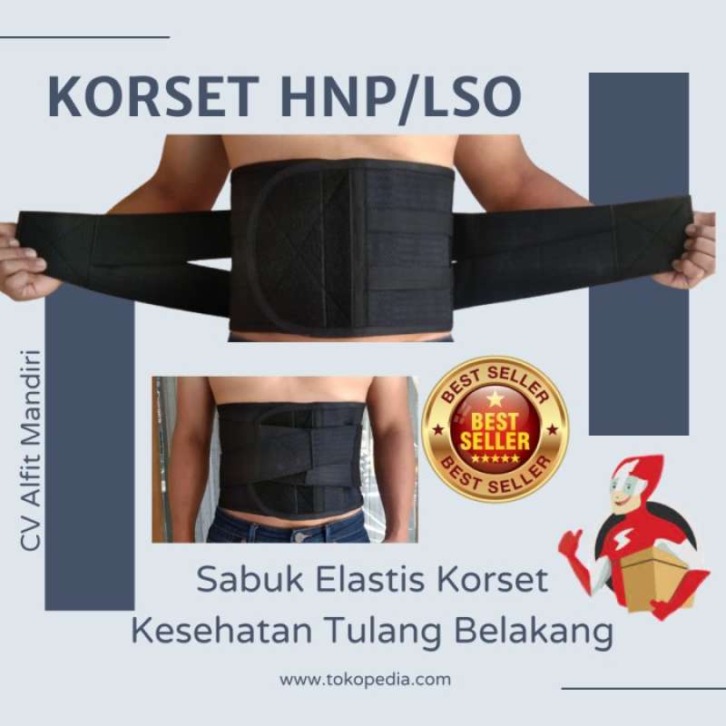 Jual Korset Hnp Penyangga Tulang Belakang Lumbal Terapi Urat Syaraf