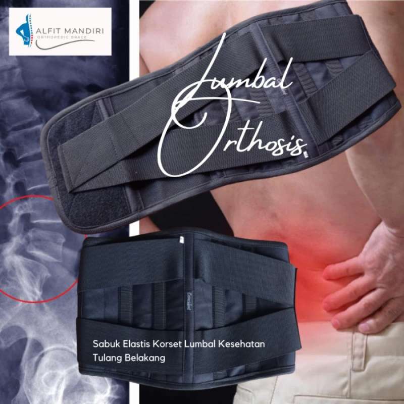 Jual Korset Hnp Penyangga Tulang Belakang Lumbal Terapi Urat Syaraf