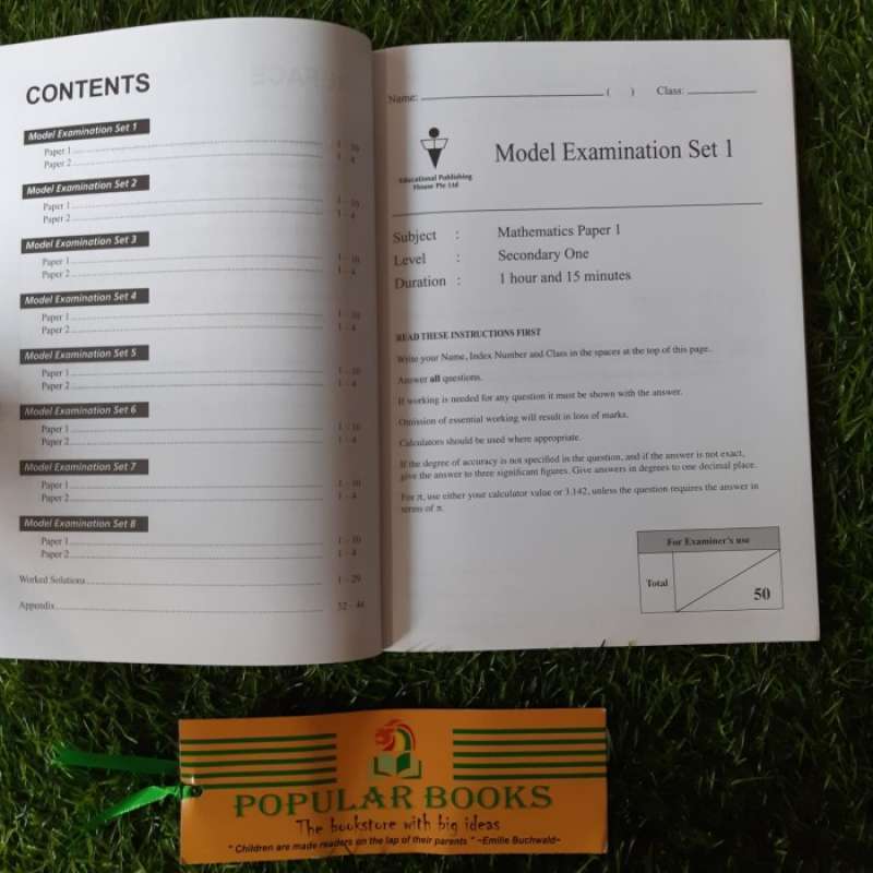 Promo Ary Express Mathematics Model Examination Papers Diskon 23% Di ...
