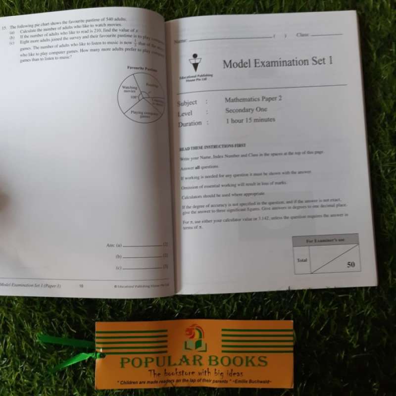Promo Ary Express Mathematics Model Examination Papers Diskon 23% Di ...