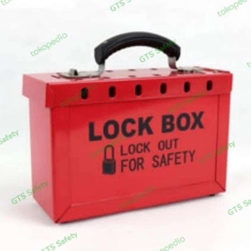 Promo Lototo L498a Safety Lockout Tagout Portable Group Lock Box ...