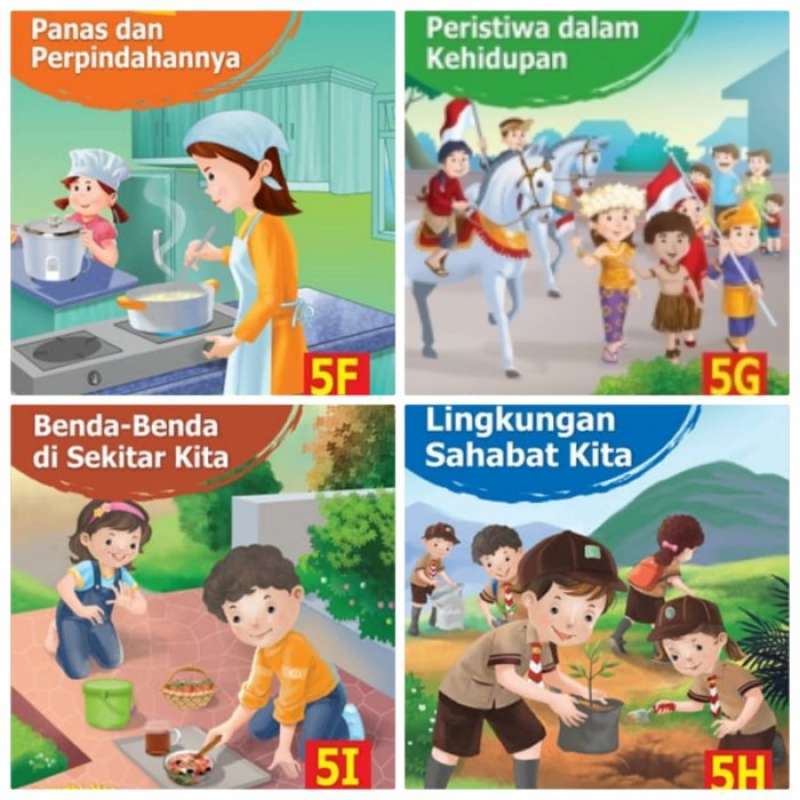 Promo Buku.teks.tematik Terpadu Untuk Sd/mi Kelas 5f 5g 5h 5i Untuk ...