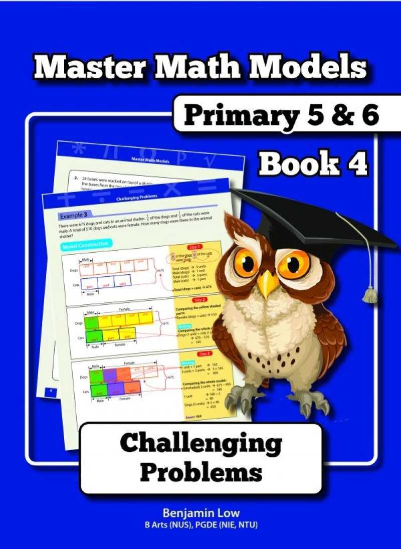Jual Master Math Models Primary 5 & 6 Book 4 Challenging Problems Di ...