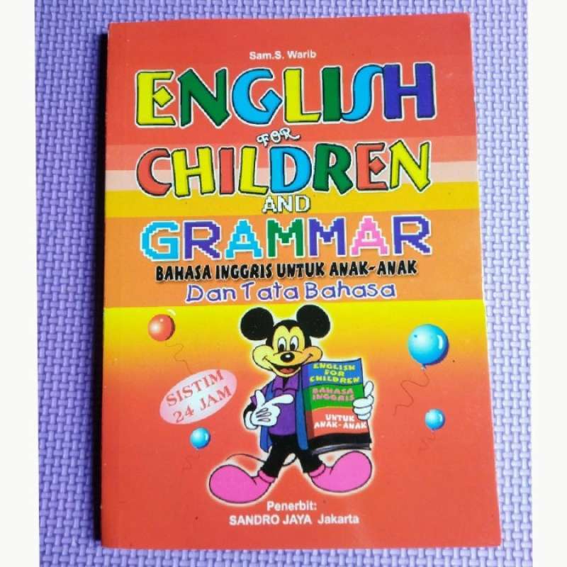 Promo KAMUS ANAK - ENGLISH CHILDREN & GRAMMAR Diskon 23% di Seller