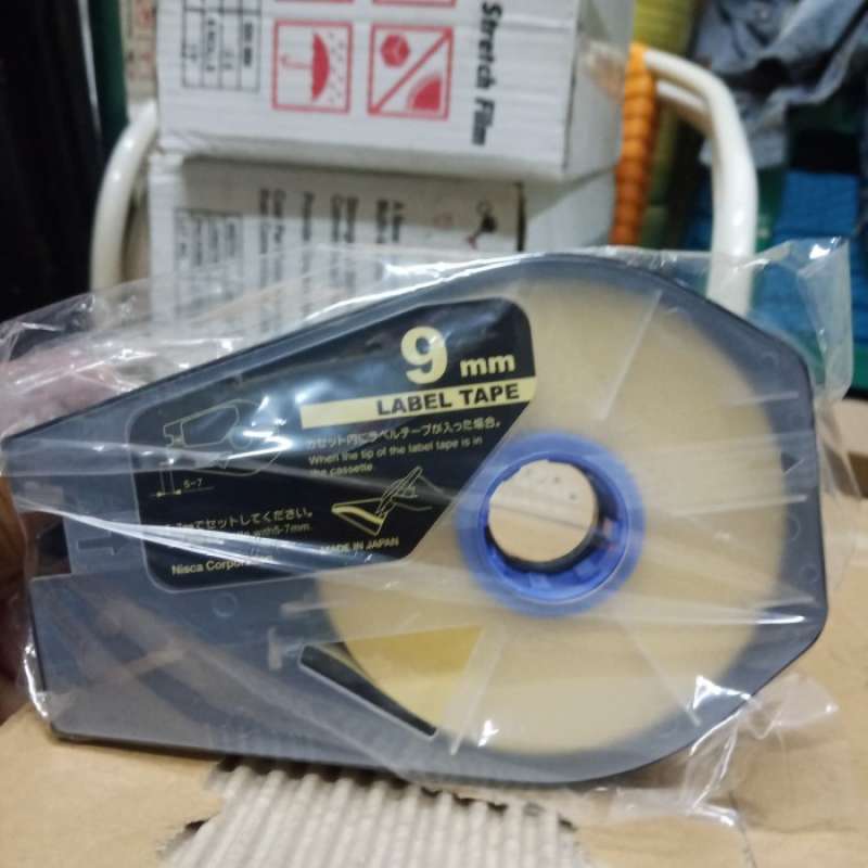 Promo 100 Produk Ori Label Tape 9Mm Yellow Canon Diskon 23 di Seller Storja Store Karet