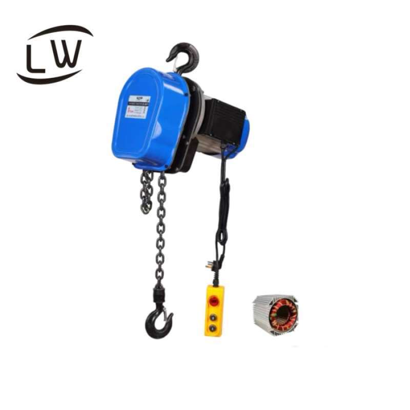 Promo ELECTRIC CHAIN HOIST / CHAIN BLOCK ELEKTRIK 2 TON 6 METER 1 PHASE 220V Diskon 23 di