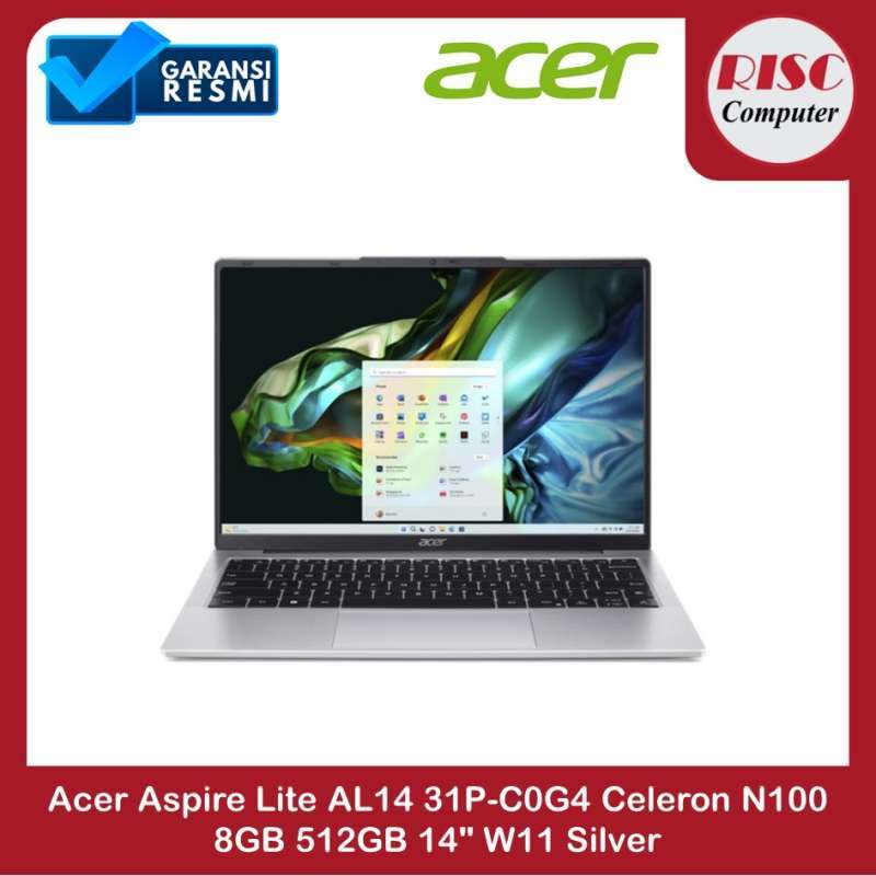 Jual Acer Aspire Lite Al14 31p-c0g4 Celeron N100 8gb 512gb 14 W11 ...