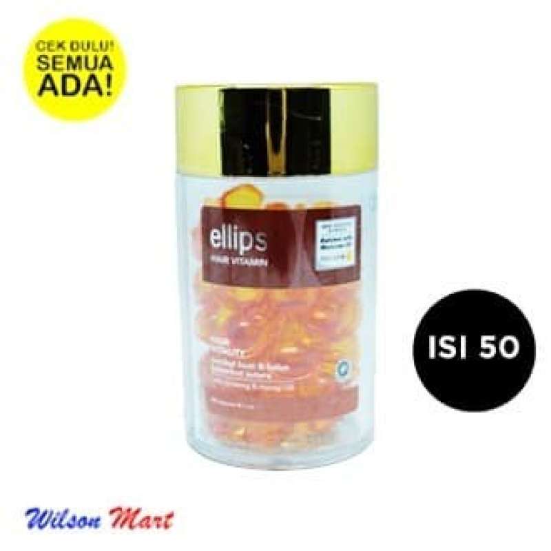 Promo ELLIPS ELIPS HAIR VITAMIN HAIR VITALITY COKLAT ISI 50 CAPSULES ...