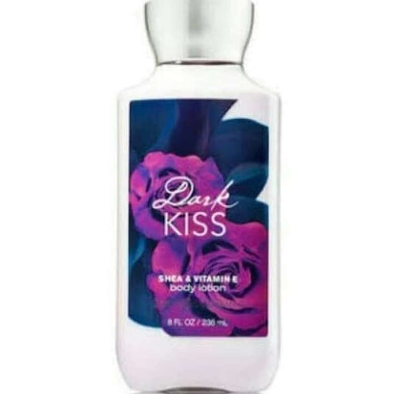 Promo Bath & Body Works BBW DARK KISS Shea & Vitamin E Body Lotion 236