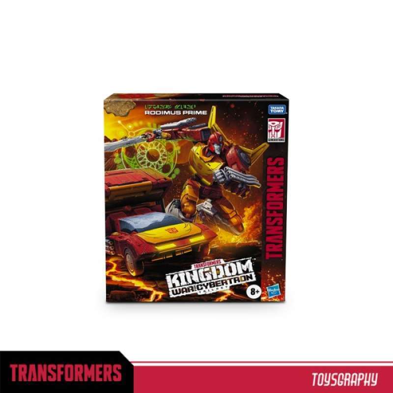 Promo Transformers War for Cybertron Kingdom Commander Rodimus Prime