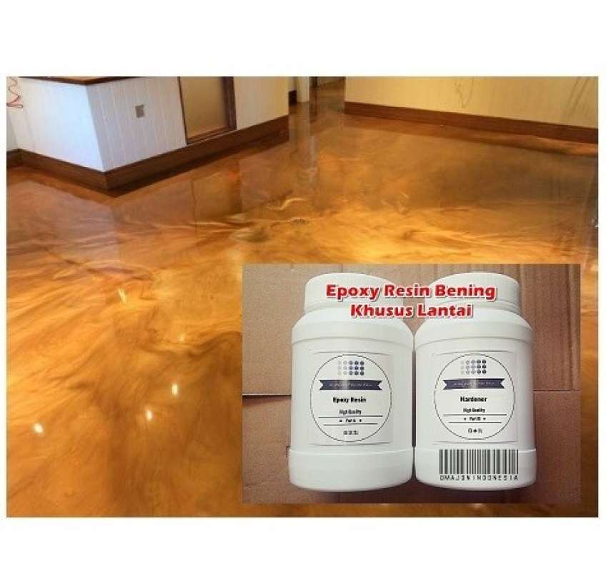 Promo Clear Epoxy Floor Coating / Epoxy Resin Bening Lantai Japan