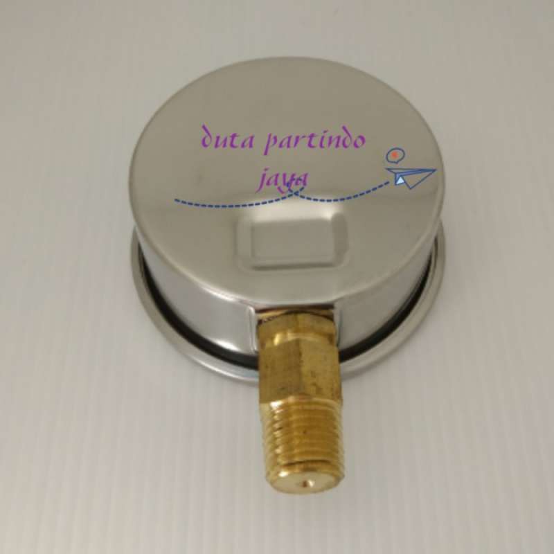 Promo Pressure Gauge Raket Stainless 2 5 Inch 0 4 Bar kg cm2 Diskon promo-pressure-gauge-raket-stainless-2-5-inch-0-4-bar-kg-cm2-diskon