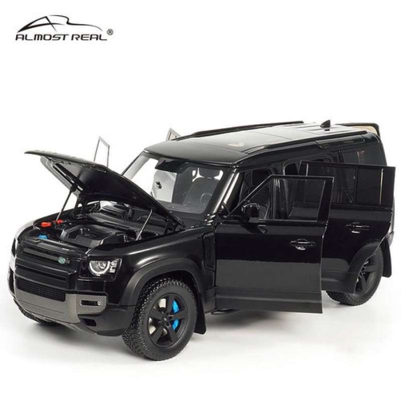 Promo 1:18 ALMOST REAL LAND ROVER NEW DEFENDER 110 BLACK NOT KYOSHO ...