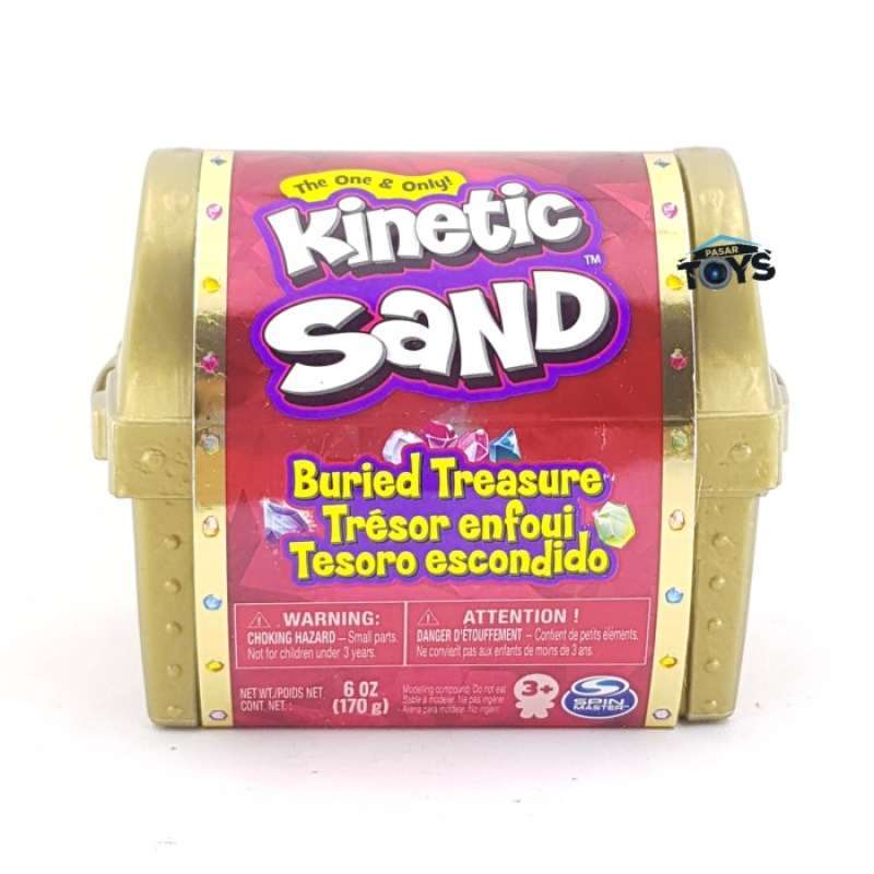 Promo Kinetic Sand Buried Hidden Treasure Playset 170gr Spin Master