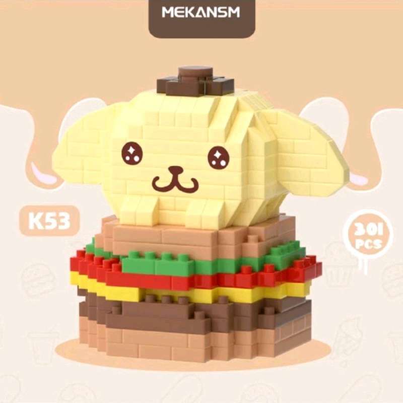 Small Rio Blocks Jual Bricks Nano Blocks Sanrio Mcdonalds Fast Food Sundae Ice Cream ...