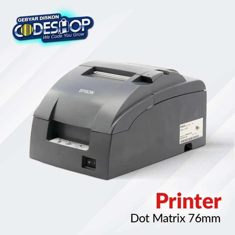 Jual Epson TM-U220 B Printer Dot Matrix Auto Cutter Cetak Struk Rangkap ...