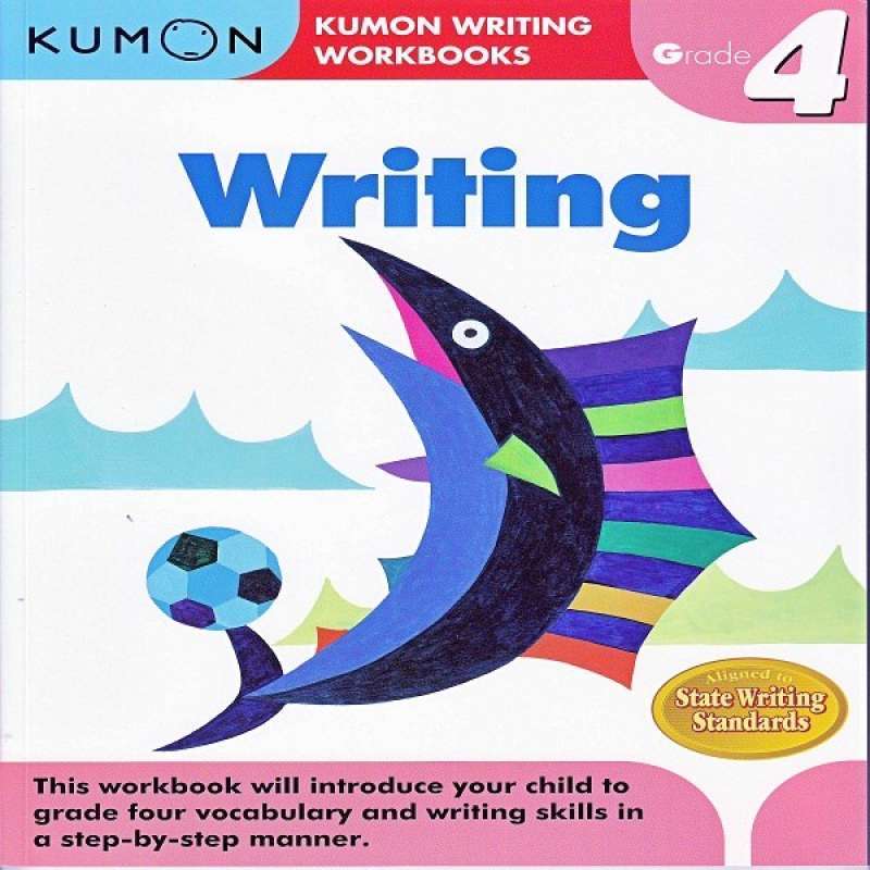 Promo buku anak kumon grade 4 writing diskon 50 di seller tk