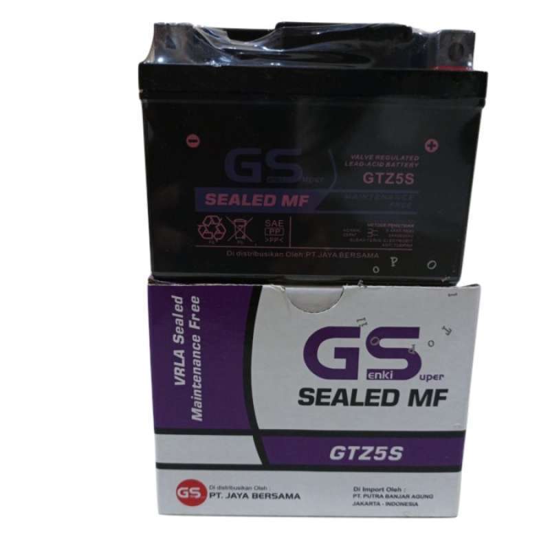 Promo Aki GS Astra MF GTZ5S Accu Kering Motor Beat Vario Supra X 125