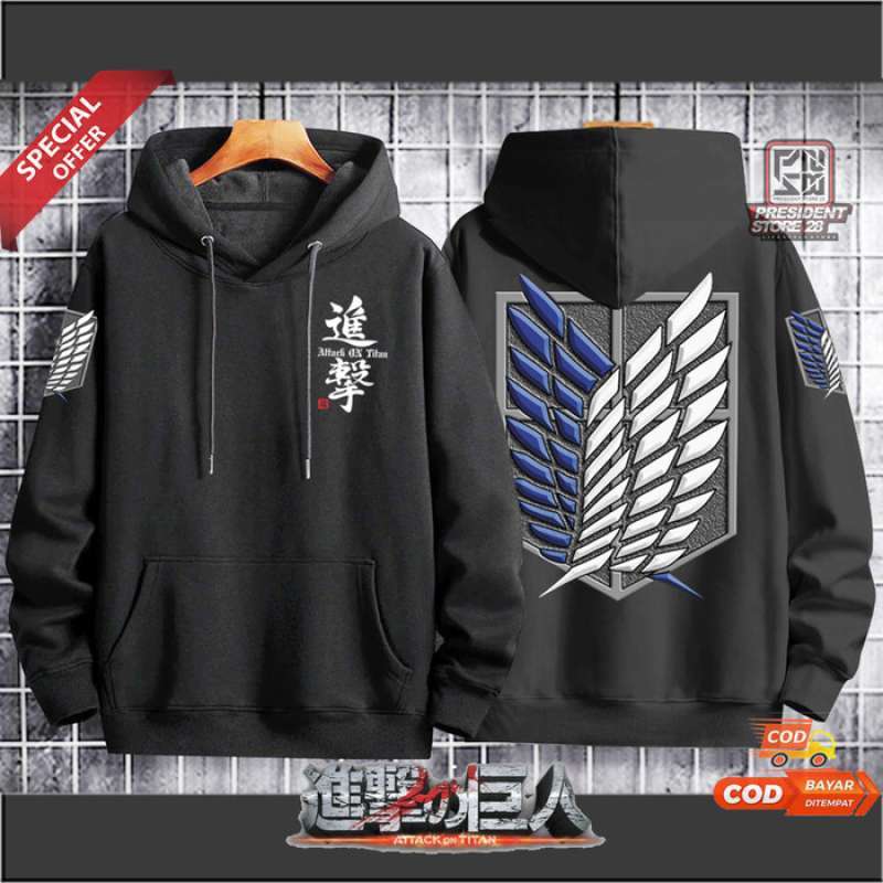 Jual Sweater Hoodie Pria Wanita Tebal Snk Attack On Titan Aot Jaket Anime Zpdb.aoteyes.b L Xxl Jpdb.aotsayap.b Di Seller Flexzone Cengkareng Timur Kota Jakarta Barat Blibli