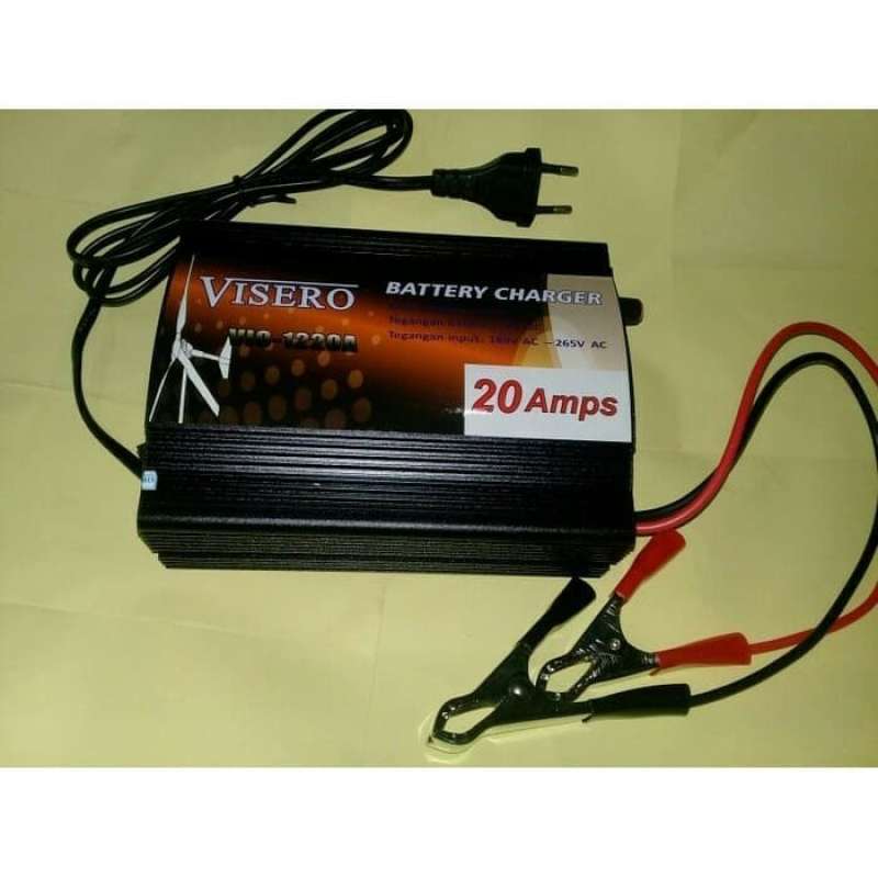 Promo Charger / Cas Aki 12V 20A Merk Visero Type Son-20A 12 V 20 A