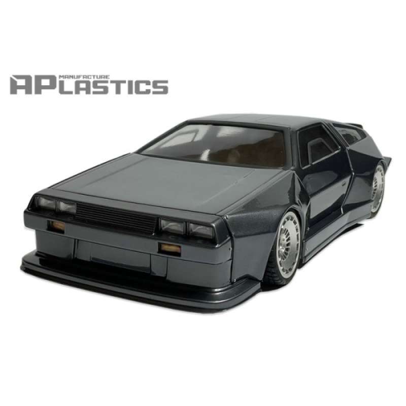 APLASTICS RC DELOREAN fabulous DMC12 WIDEBODY